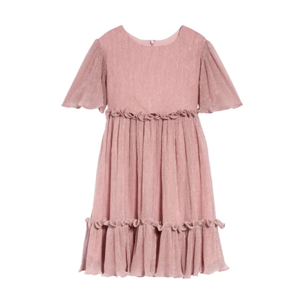 NWT - Nordstrom Kid’s Tiered Sparkle Dress